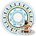 Produktbild Mandala Round Beach Handtuch mit Quasten,Oummit Super Soft Microfiber Roundie Beach Throw Tapisserie-EXTRA LARGE, saugfähige & kompakte Decke Matte Pefect für Yoga Swim Pilates Camping Reisen. (Color 4)