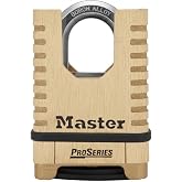 Master Lock, pirin&ccedil;, asma kilit, ProSeries 2-1/4 in&ccedil; genişliğinde kendi şifreli kilidinizi ayarlayın, 1177D, 15,3 cm x 7,5 cm