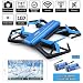 Produktbild JJRC Drone H43WH , Selfie Drohne mit Kamera 720P Mini Drohne , RC Quadrocopter Drohne , Mini Wifi FPV Drone ( APP Steuerbar , G-Sensor ) Klappbare Arms Pocket für Kinder Spielzeug Drohne by LITEBEE