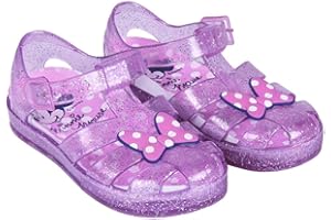 Artesanía Cerdá Minnie Mouse Sandalias para Niñas, Sandalias Cangrejera, Diseño Transpirable, Regalo para Niña, Tallas EU 23 a 28