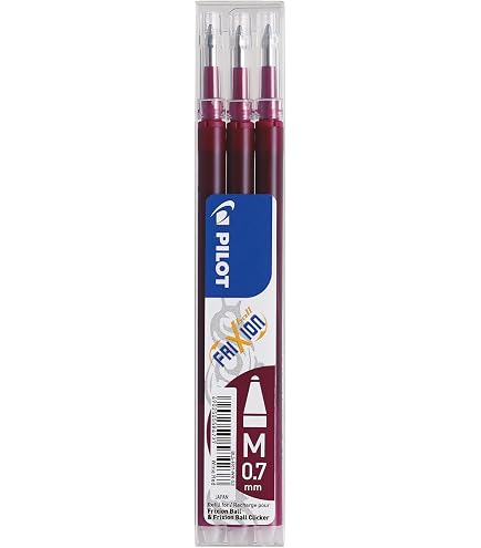 Recharge Frixion Bleu Pilot Frixion Ball - 3 Recharges Pour Rollers Effaçables - 0,7mm Frixion 4 Couleurs Recharge Frixion Bleu Pilot Frixion Ball - 3 Recharges Pour Rollers Effaçables - 0,7mm Frixion 4 Couleurs