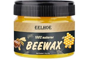 EWBOB Arminer - Cera per mobili, legno e cera d'api, per tavoli in legno, sedie e armadi, porte, pavimenti, pasta lucidante