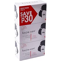 Savon éclaircissant Kojie San à L'acide Kojique (lot De 3) - Pour Peaux à Taches Et Boutons