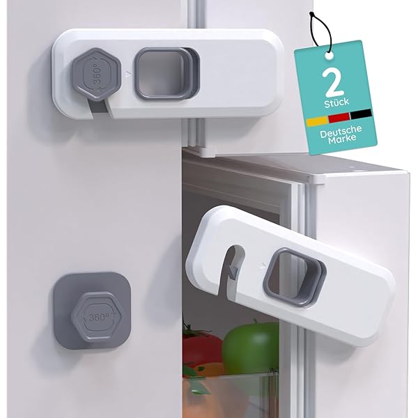 Kettion Kindersicherung 4er Set - Tür- Und Fenstersicherung Ohne Bohren