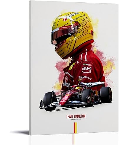 Charles Leclerc F1 2024 - Poster A3 ou A4