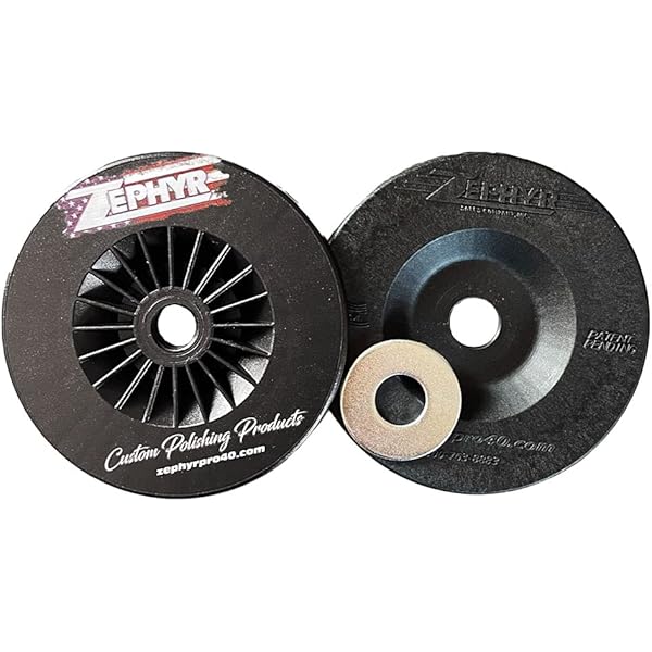QINHAN Buffing Wheel Rake - Steel Tooth, Medium Grit, Compatible With Angle Grinder