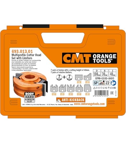 CMT Orange Tools 796.727.00-Mutter Befestigung Clip und Clip für CMT7E