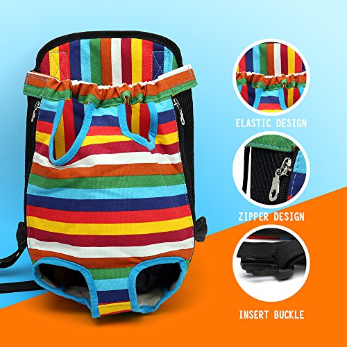 Case-Wonder-Creative-Durable-Comfortable-Canvas-Fabric-Head-Out-Design-Pet-Puppy-Dog-Front-Carrier-Bag-Pack-Backpack-Fit-for-Small-Dogs-Portable-for-Outdoor-Travel-Hiking