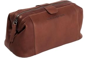 The Chesterfield Brand - Leder Kulturbeutel Braun Vince