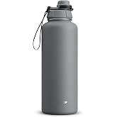 Stevig 1 Hand Leak-Proof Sızdırmaz &Ccedil;elik Termos 1500 Mililitre Grey ST-253