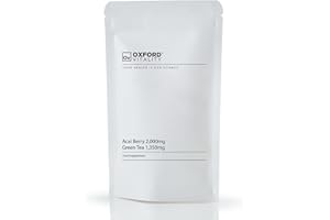 OV OXFORD VITALITY Acai Berry 2000mg & Green Tea 1350mg Tablets | Catechins | ECGCs | Oxford Vitality