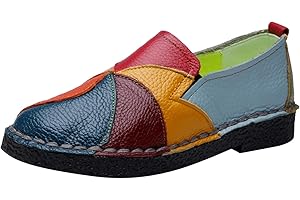 VAIKANHAI Scarpe da donna alla moda in pelle, piatte per il tempo libero, scarpe da trekking, scarpe da corsa, scarpe da calcio, traspiranti, in tela, per attività all'aperto, per il fitness, scarpe basse