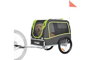 ‎TIGGO Tiggo VS Classical Dog Trailer Bicycle Trailer for Dogs up to 30 kg