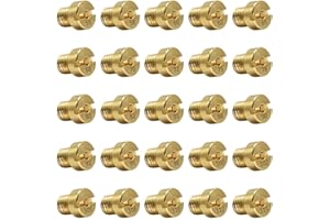 Vergaser Düsen Set, 25 Stück EBKCQ Hauptdüsenset 55-115 M5 Zubehör für Dellorto SHA PHBG Vergaser Set