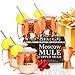 Produktbild Moscow Mule Kupfer Tassen – Set von 4–100% Handarbeit – Pure Solid Kupfer Tassen, 16 oz Geschenk-Set mit Bonus: höchste Qualität Cocktail kupfer Trinkhalme und Jigger.