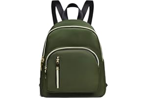 YANAIER Mini Backpack Purse for Women Girls Fashion Anti-theft Backpack Rucksack Ladies School Bag Arm green-1