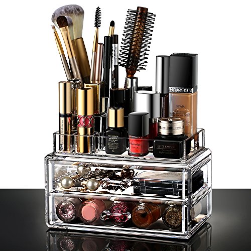 Ecooe Acryl Kosmetikorganiser Make Up Organizer Kosmetikständer
