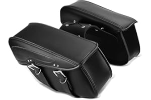 CRAFTRIDE Borse bisaccia per Royal Enfield Meteor 350 VH5 nero