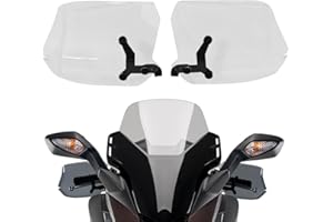 VERDDE Moto Paramani Shield per H&Onda Forza 350 300 Forza125 NSS350 Protezione della Mano Parabrezza Accessorio (Color : Transparent)