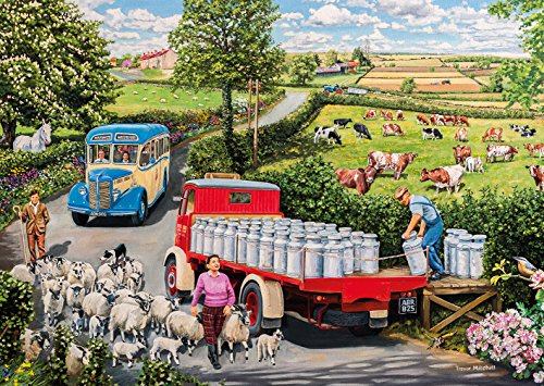 Gibsons The Country Bus Jigsaw Puzzle (4 x 500-Piece)