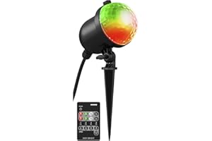 ION Audio Easy Bright Waterproof Multi-Colour Indoor/Outdoor Projected LED Light