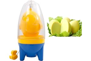 BESREEY Egg Shaker – – Frullatore d' – – Racchetta manuale per uova, manuale in Shell Egg Spinner Uova cotte