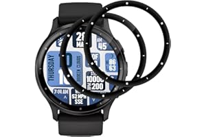 IQShield Screen Protector for Garmin Venu 3, Ultra Clear Tempered Glass Protective Film for Garmin 3, 3D Full Coverage, Touch Sensitive, 9H Hardness, Bubble-Free - 2 Pack