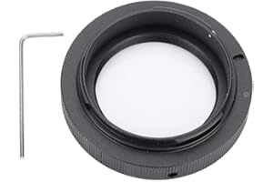 EBTOOLS T Mount Conversion From Series - T2 Adapter Ring, Universal Thread Mount T-Mount Mirror Lens Telephoto Telescope Mount Lens To Dslr Camera(T2-Eos, T2-Ai, T2-Pk, T2-Af, T2-Nex)(T2-Eos)