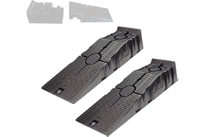 KATSU TOOLS KATSU Rampas de Plástico para Coche, Desmontables de Peso Ligero, Capacidad de 5 Toneladas 1 Par para Vehículos Servicio de Coche de Garaje 161914