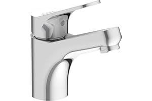 JACOB DELAFON Bateria umywalkowa Szybki montaż Z uchwytem na łańcuch Oszczędzanie wody Kolor Chrom BRIVE E75761-CP