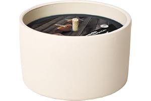 VILO VISIONS Outdoor Kerze Terrassen Kerze Terracotta Topf 14 cm Flammschale Gartenfackel (1 Stück)