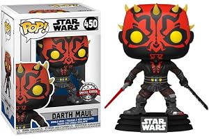Funko Pop Star Wars Clone Wars #450 – Darth Maul with Darksaber – Special Edition 56790