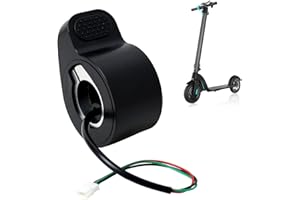 QAUM Thumb Throttle Accelerator for Xiaomi M365 Pro, Electric Scooter Replacement Electric Scooter Black, Universal Finger Throttle Accessories Booster Speed Control for Xiaomi M365, 1S, M365 Pro2, MaxG30