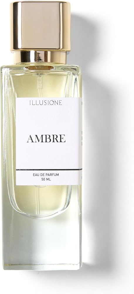 Illusione Ambre EDP Kadın Parfüm 50ml | Amber-Paçuli-Gül | Bergamot, Sedir, Karanfil, Vetiver
