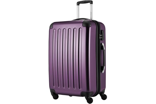 Hauptstadtkoffer ALEX Expanderbar Hårdskal Koffert 65 cm (74 L) med Kodlås – Robust Resväska med 4 Dubbelhjul