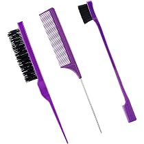 5-teiliges Set Rattenschwanz-Kämme – Antistatisch, Für Präzises Haarstyling & Scheiteln