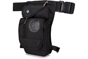 XIEBEN Beintasche Motorrad Canvas Reitertasche Bein Bauchtasche Drop Tasche Hüfttasche Leg Bag