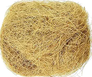 Bonka Bird Toys 3144 Coconut Fiber Bedding for Bird Nest Sterilized Natural Pet Fiber