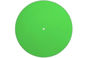 Next Ferry - Slipmat - grün - Plattenspieler Matte aus Filz - Slipmats für DJ's - Plattentellerauflage für alle Plattenspieler Turntables - gedruckt in Deutschland