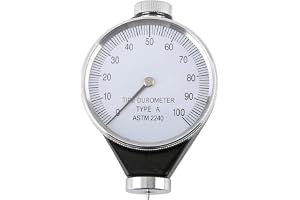 Fyearfly Hårdhetstestare mätare, Shore typ A/O/D gummi däck durometer hårdhet testare mätare 0-100 HA(A-typ)