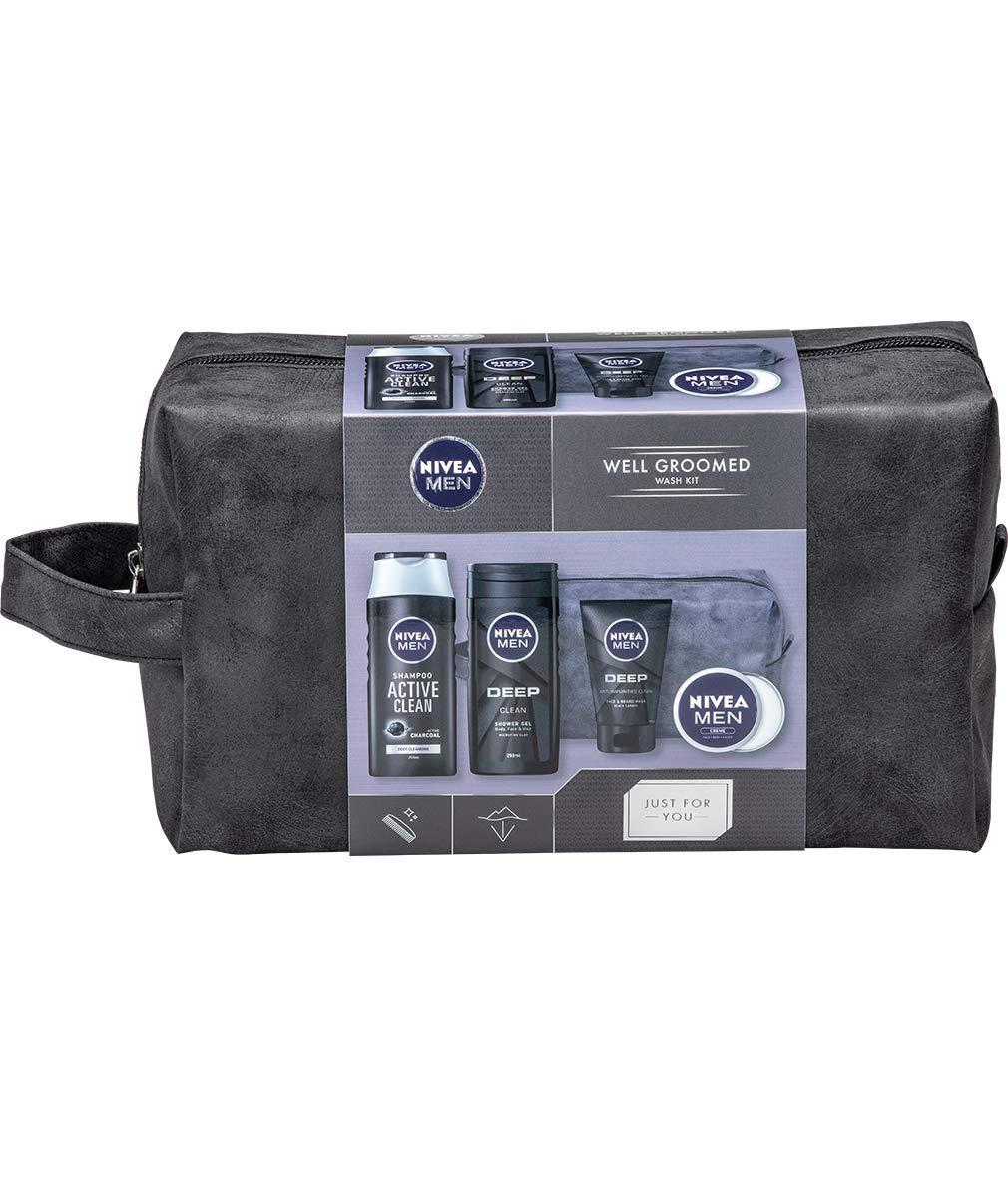 Nivea Men Well Groomed Gift Set For Him 5 Products Men S