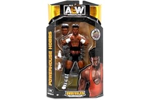 ALL ELITE WRESTLING AEW Unmatched Unrivaled Luminaries Collection Wrestling Action Figure (Choose Wrestler) (Powerhouse Hobbs)