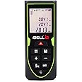 iBELL DM70-03 Outdoor Laser Distance Meter 70M/230ft| Pythagorean Mode| Area/Volume Measurement|Backlit LCD| Mute Mode – 6-Month Warranty