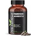 Feel Supreme - Fadogia Agrestis Extract - 100% Natural Energy Booster Supplement - Gym Supplements for Men and Women - Muscle Building Supplement, Natural Pre Workout, Energy Booster - 90 Capsules