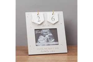 BAMBINO BY JULIANA 4" x 3" - Bambino Arrival Countdown Frame, Grey