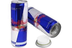 WEED PACK Bebida energética de ocultación Original (conocida Marca) - Refresco con Compartimento de escondite Secreto - Bebida energética autentica Safe STASH - Bote de Camuflaje de refresco