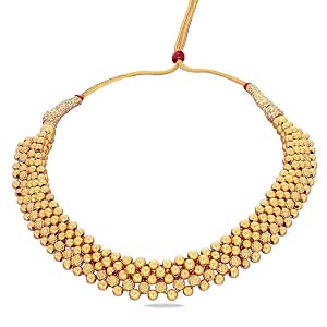 22KT Yellow Gold Choker Necklace 