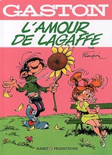 jaquette livre Gaston classique - Gaston et mlle Jeanne - l'amour de Lagaffe