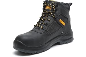 DEWALT Douglas Men's Safety Boots, Waterproof, Steel Toe Cap, Heat Resistant, Steel Midsole