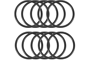 UXCELL sourcing map Nitrilo Caucho Tóricas Juntas 42mm OD 36mm ID 3mm Ancho, Métrico Sellado Empaquetadura, Paquete de 10